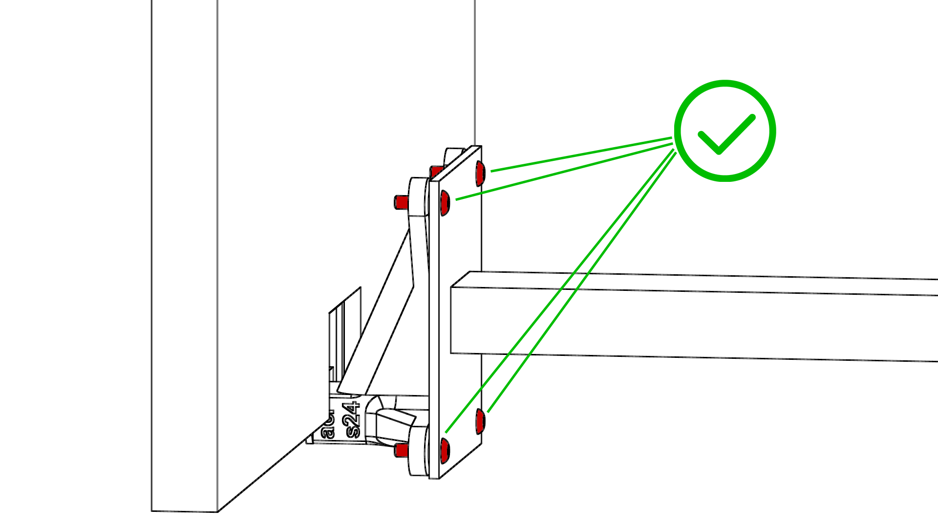 acr-s24 VESA adapter