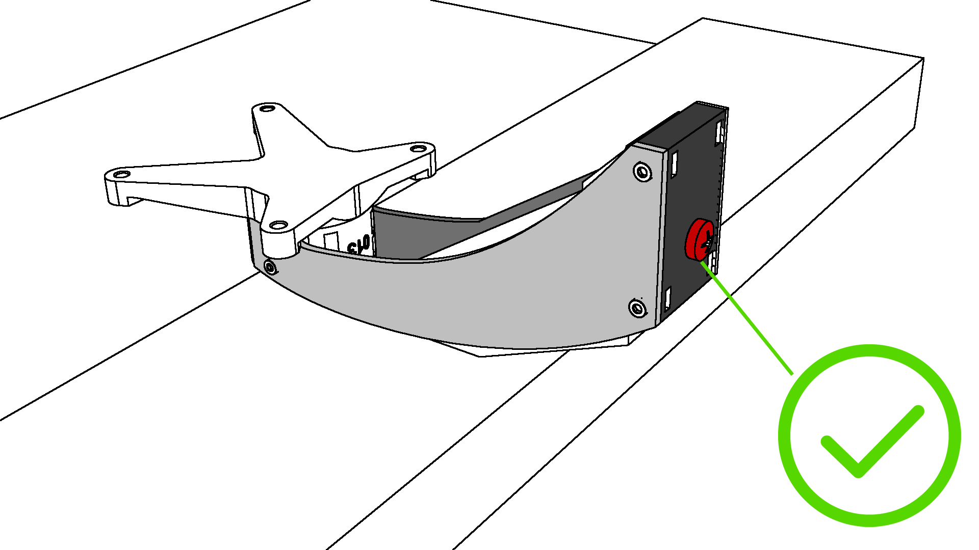 ass-vz VESA adapter (V2)