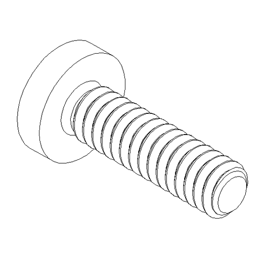 M4x14 Screw with cross recess (SP2)