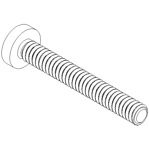 M4x30 Screw with cross recess (SP34)