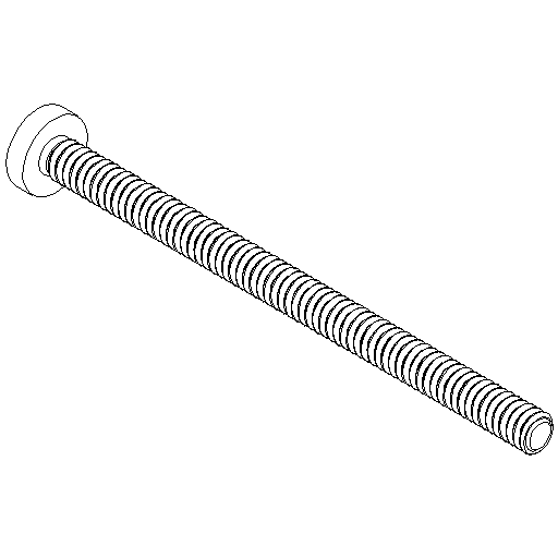 M4x60 Screw with cross recess (SP60)