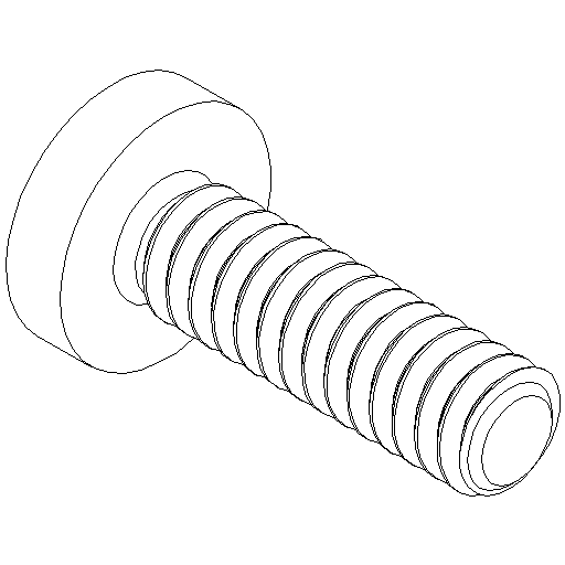 M6x20 screw with cross slot (SP7)