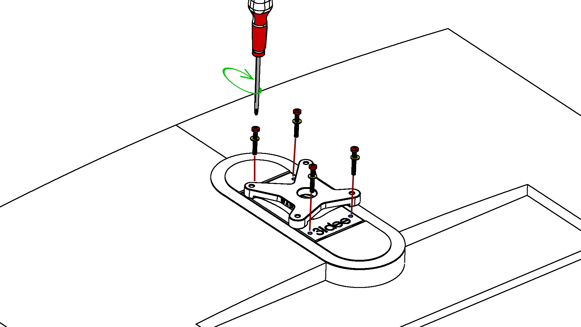 de-aw34 VESA Adapter