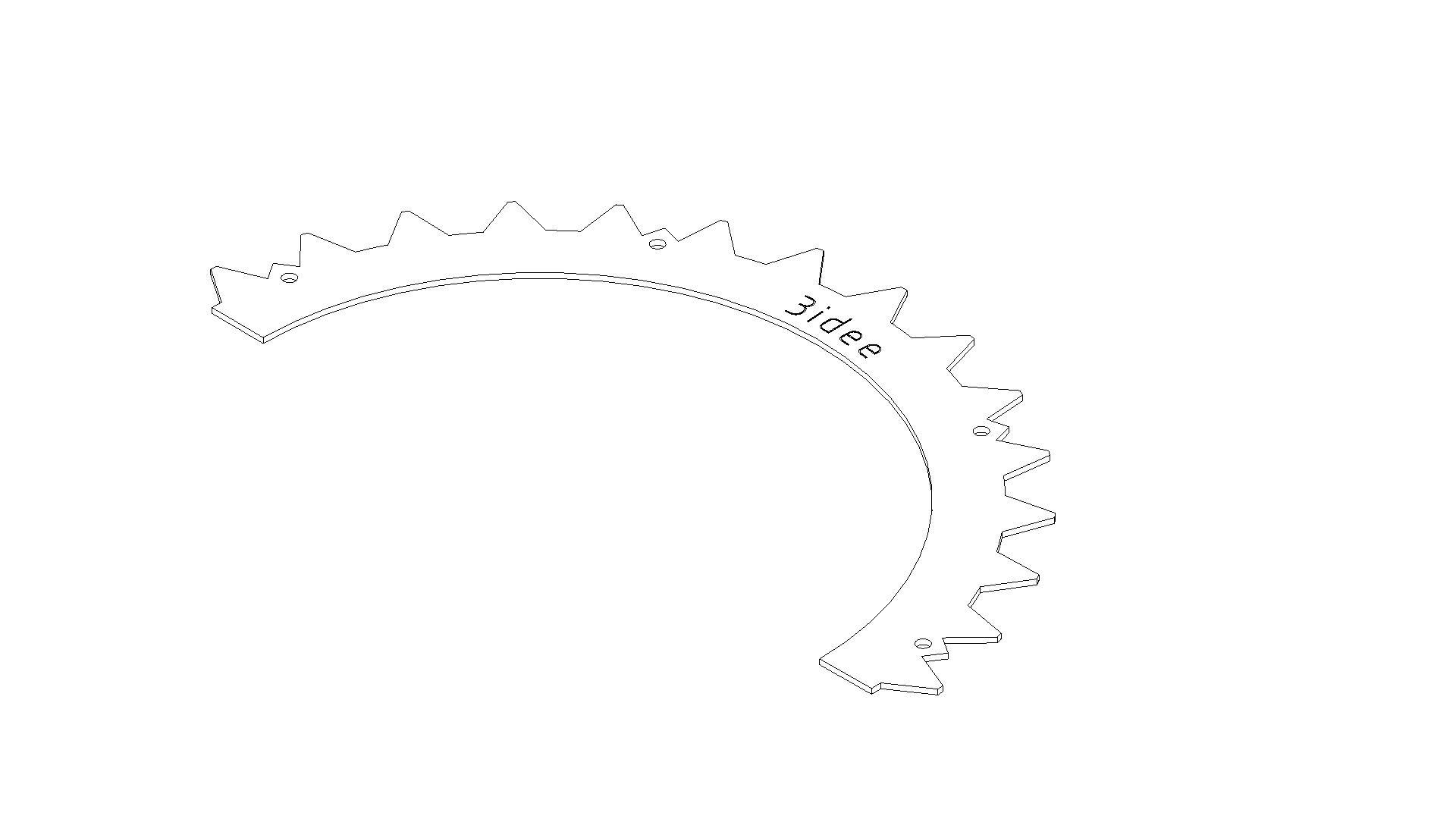 grdn-silmin Robot mower spikes