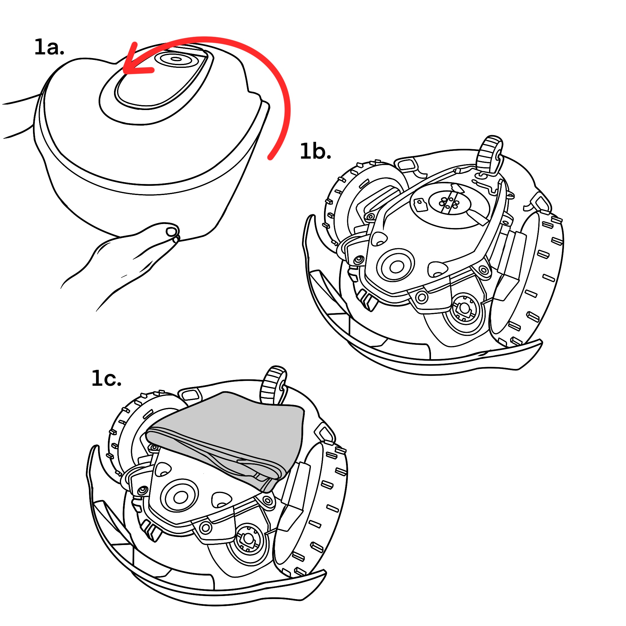 grdn-silmin Robot mower spikes