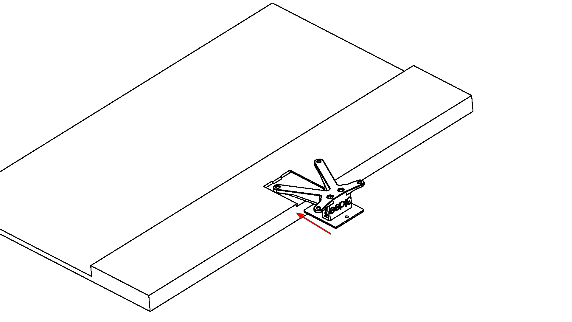 hp-mh Adaptateur VESA