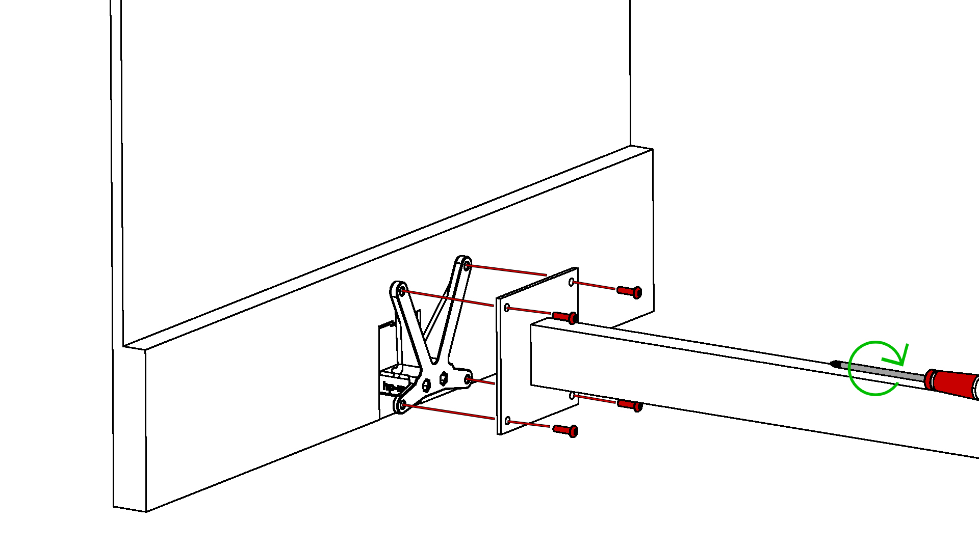 hp-mh Adaptateur VESA