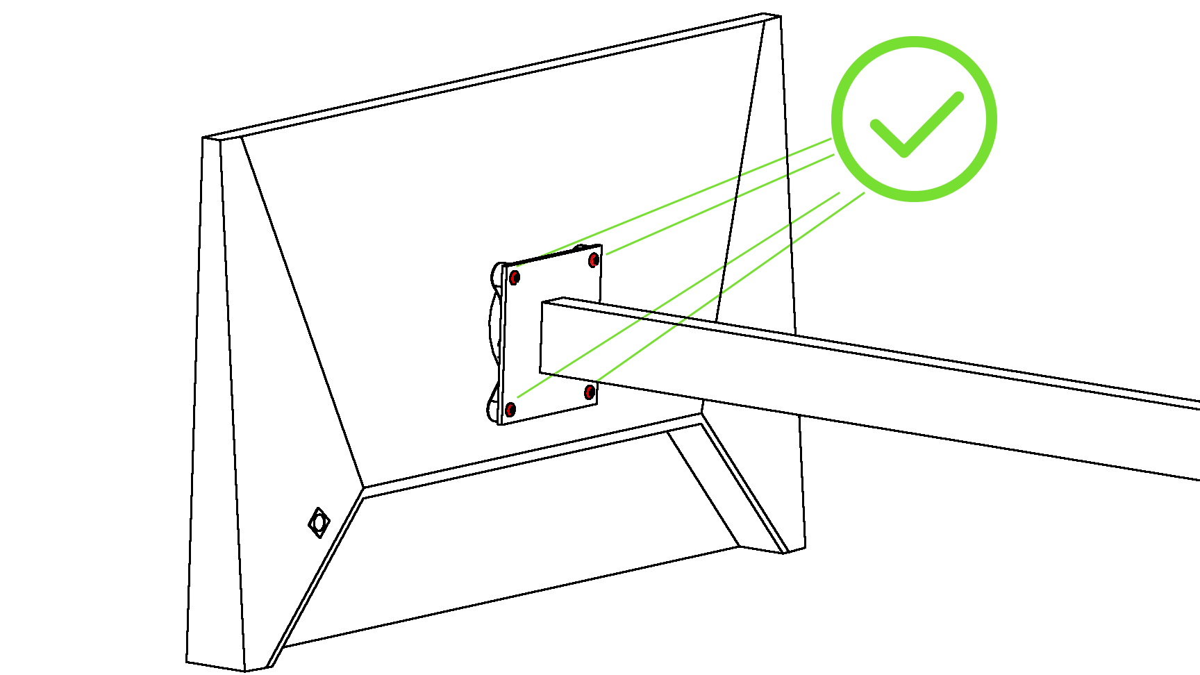 hp-z32 Adaptador VESA