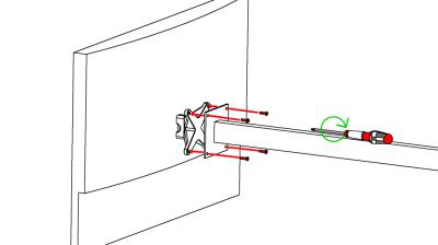 hp2x-o Adaptateur VESA (V2)