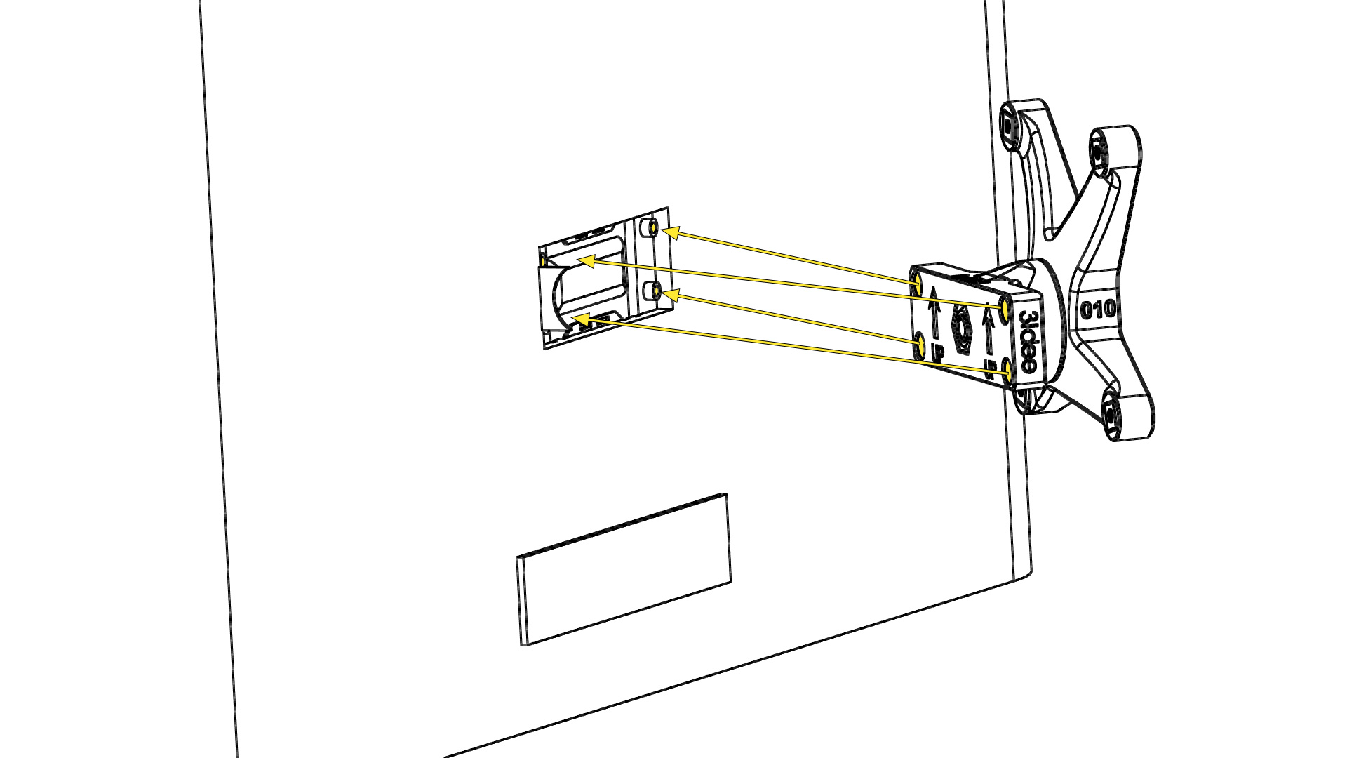 le-idc3 Adaptateur VESA