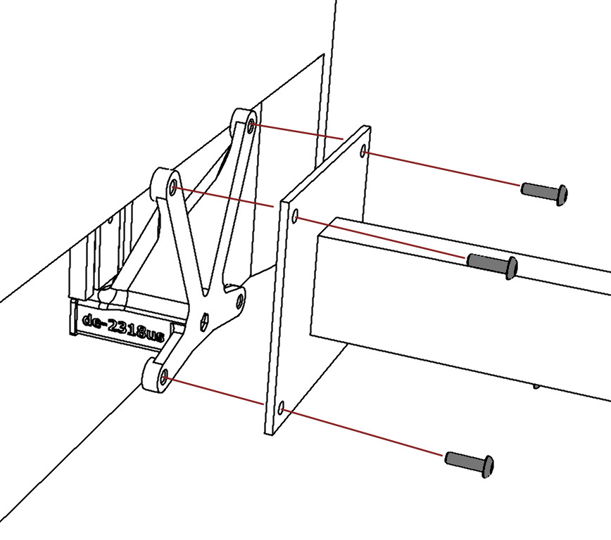 de-2318us VESA adapter
