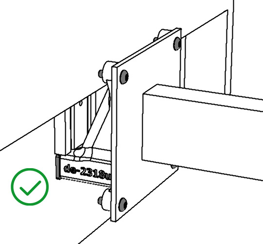 de-2318us VESA adapter