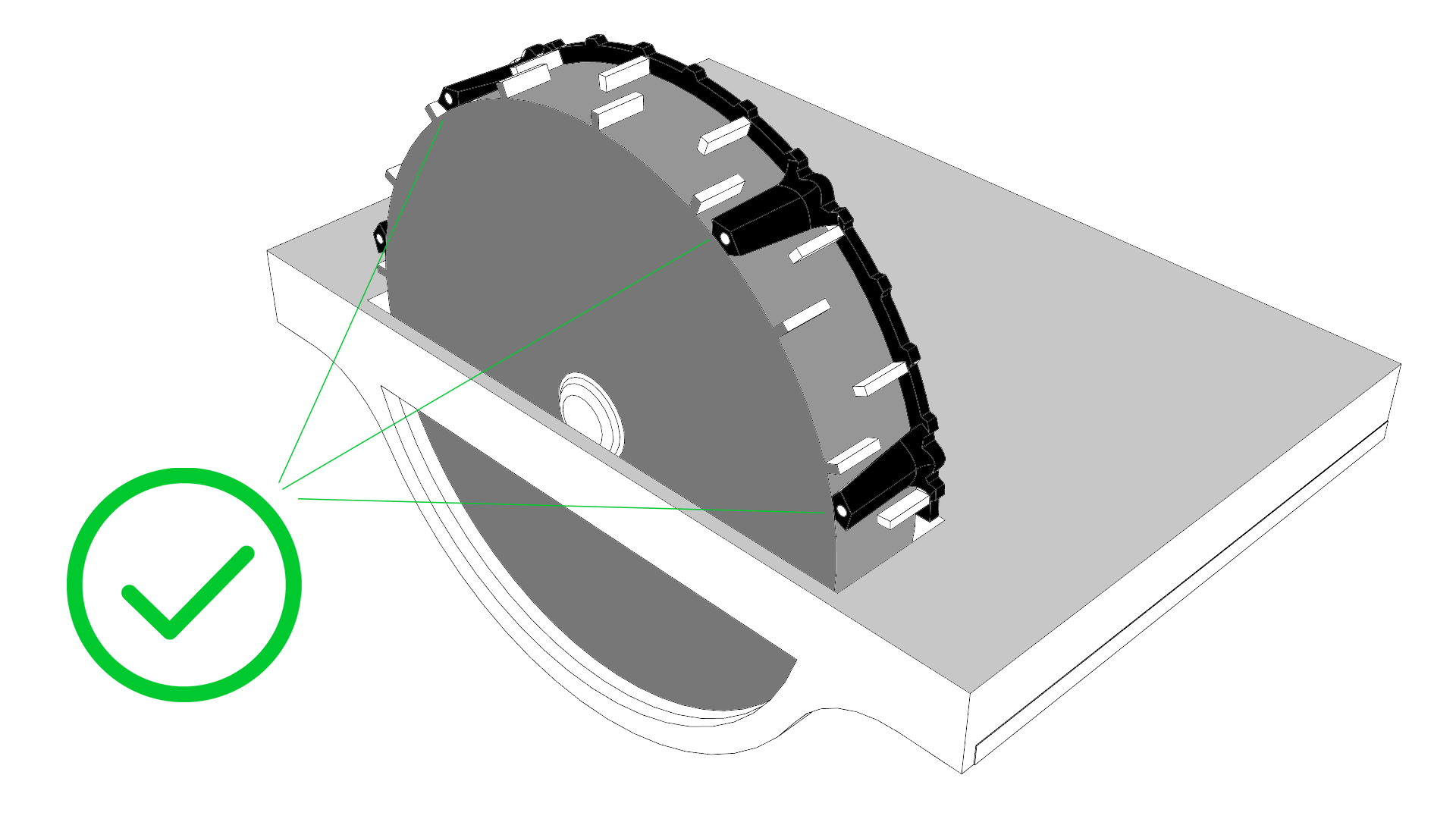 grdn-sln Robot tondeuse à pointes