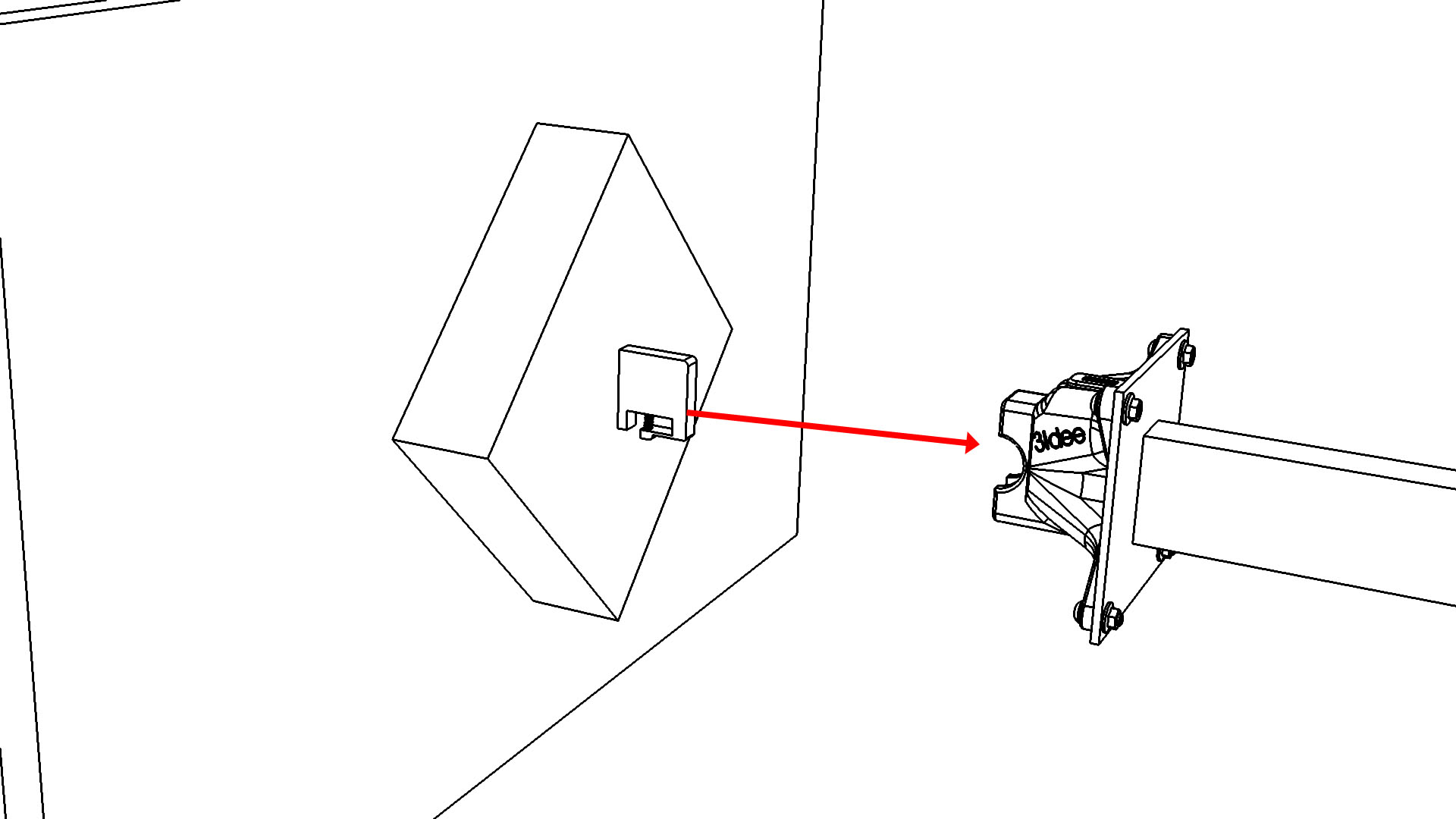 hp2xi-o VESA adapter