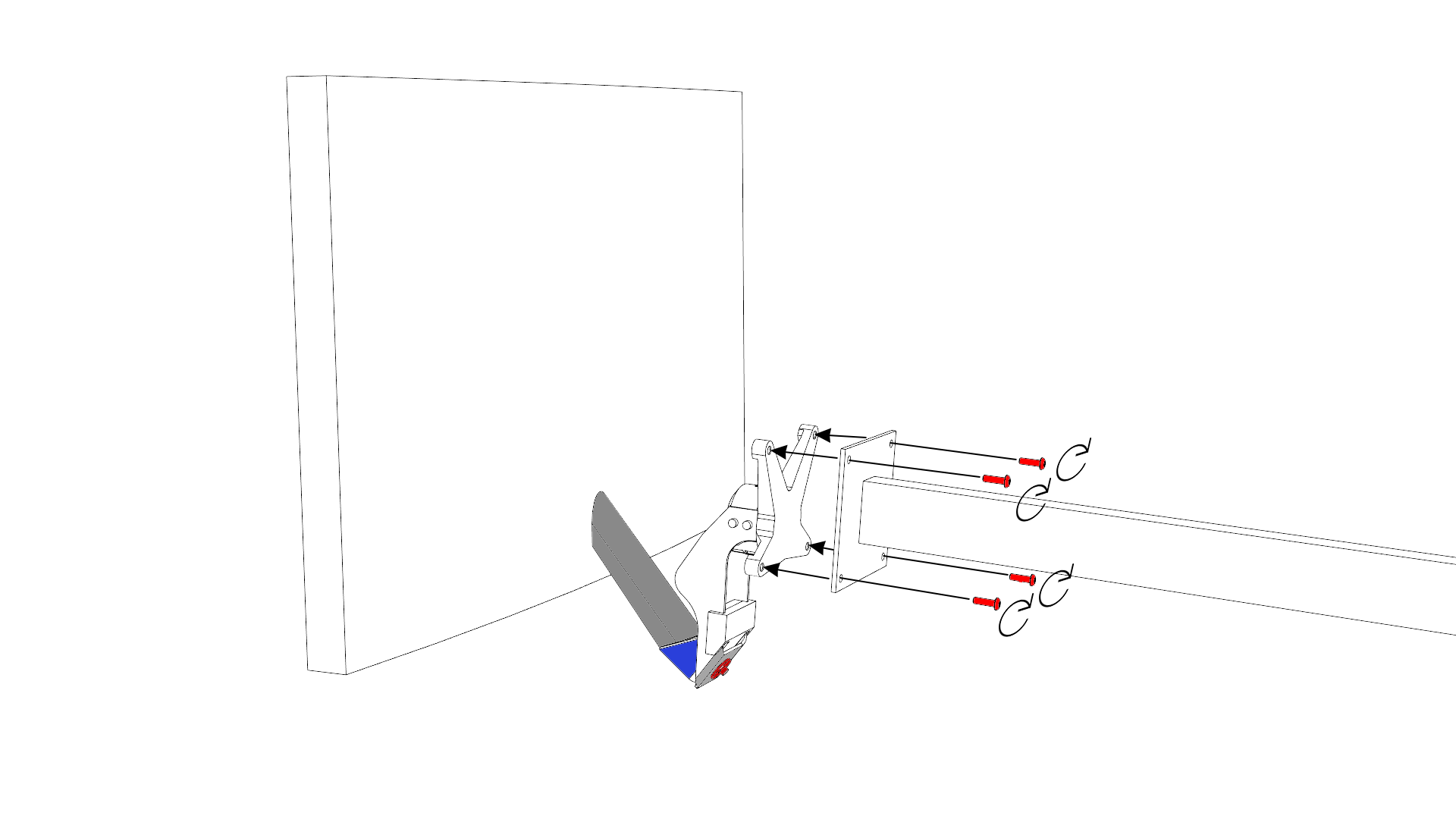 vs-vx24 Adaptateur VESA