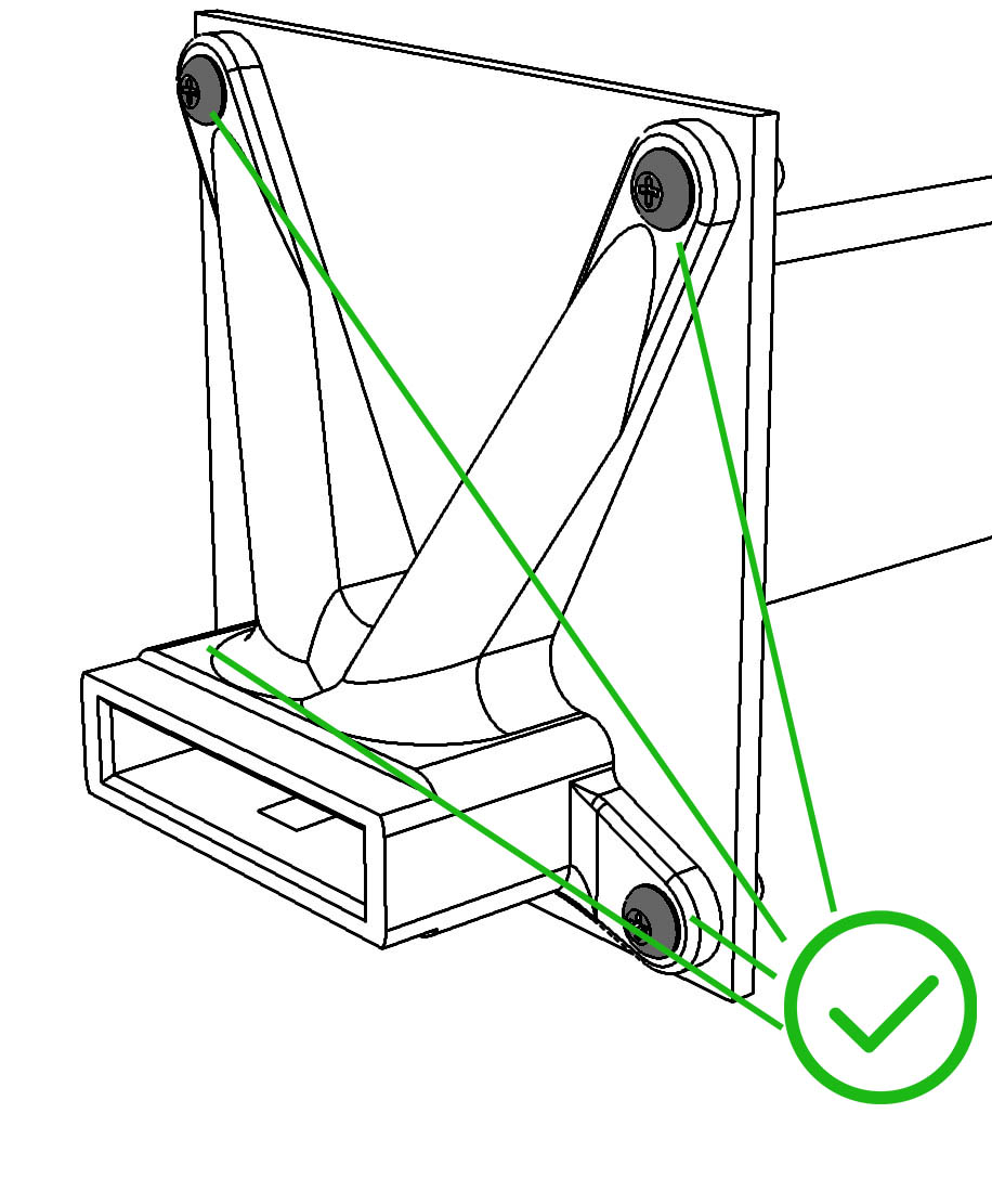 xia-27dm VESA adapter