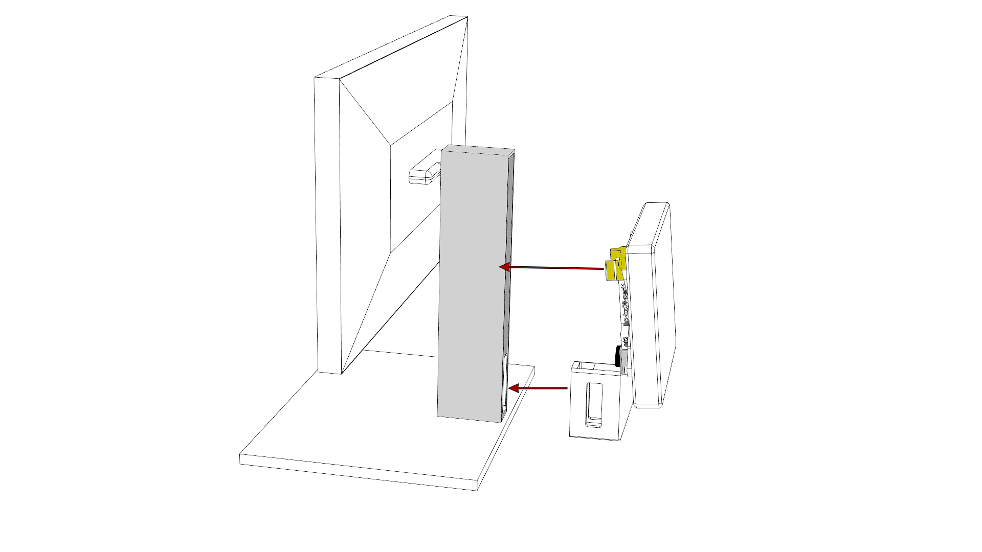 hp-bx00 PC VESA adapter