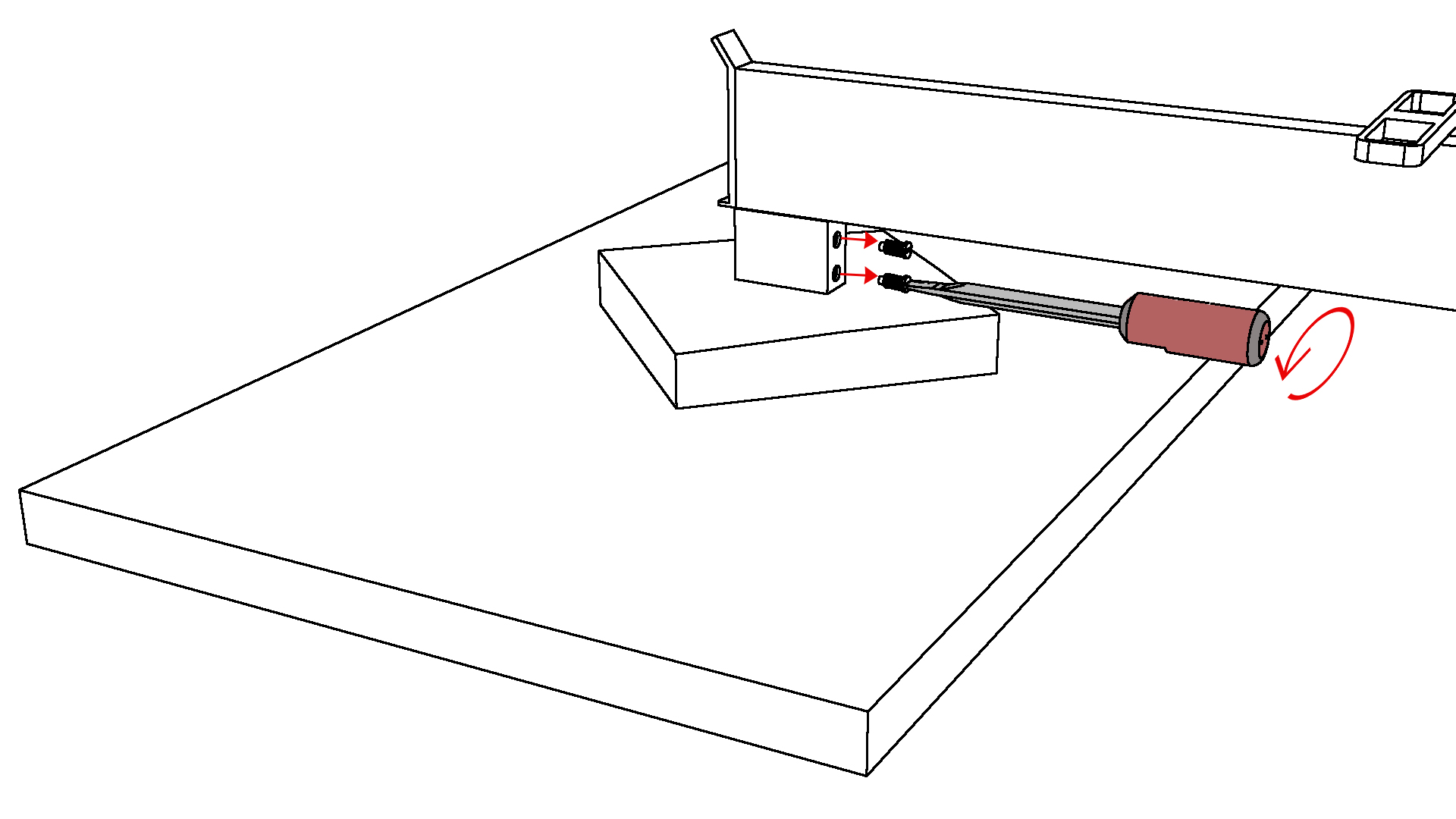 hp2i-o Adaptateur VESA