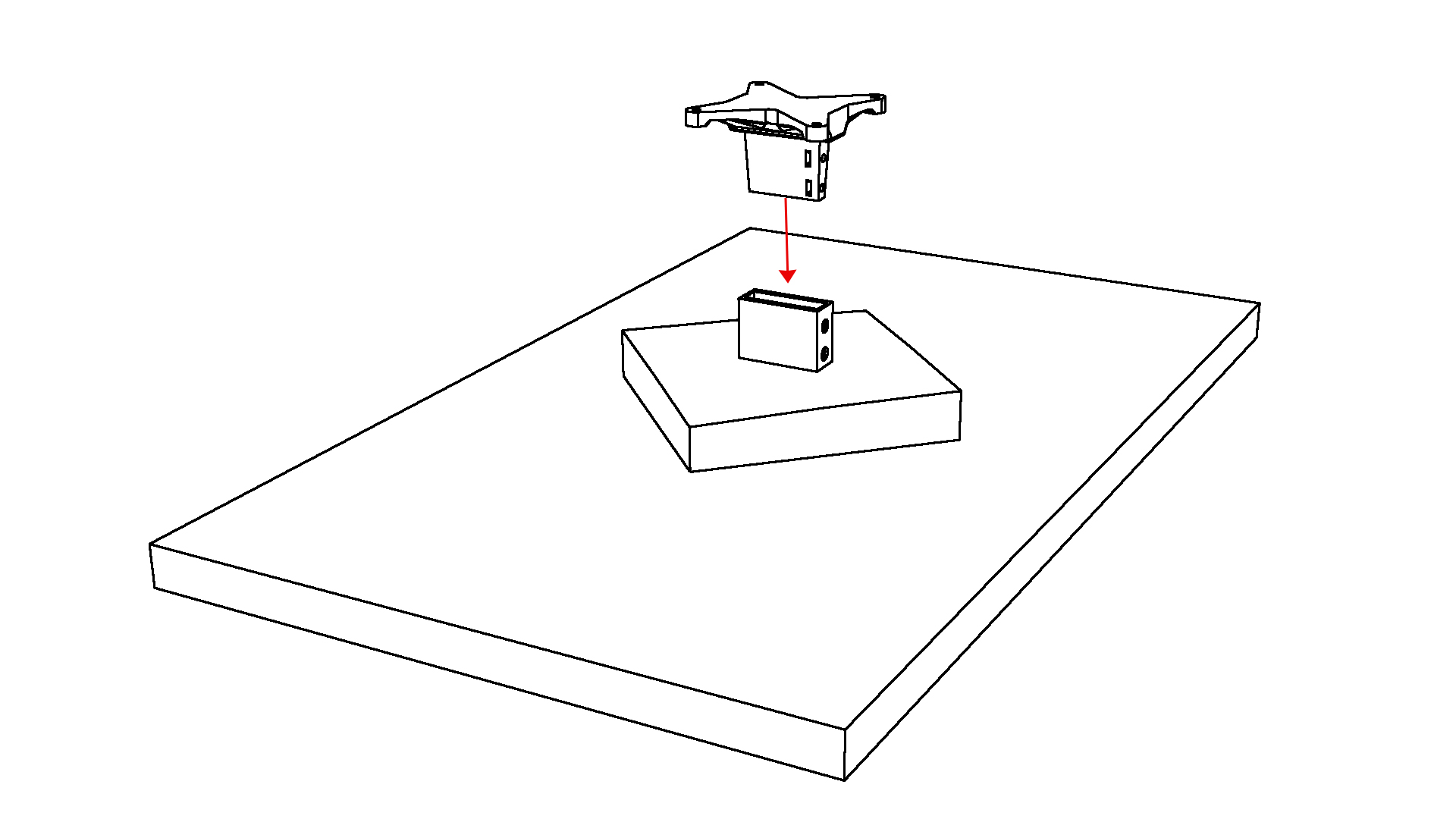 hp2i-o Adaptateur VESA