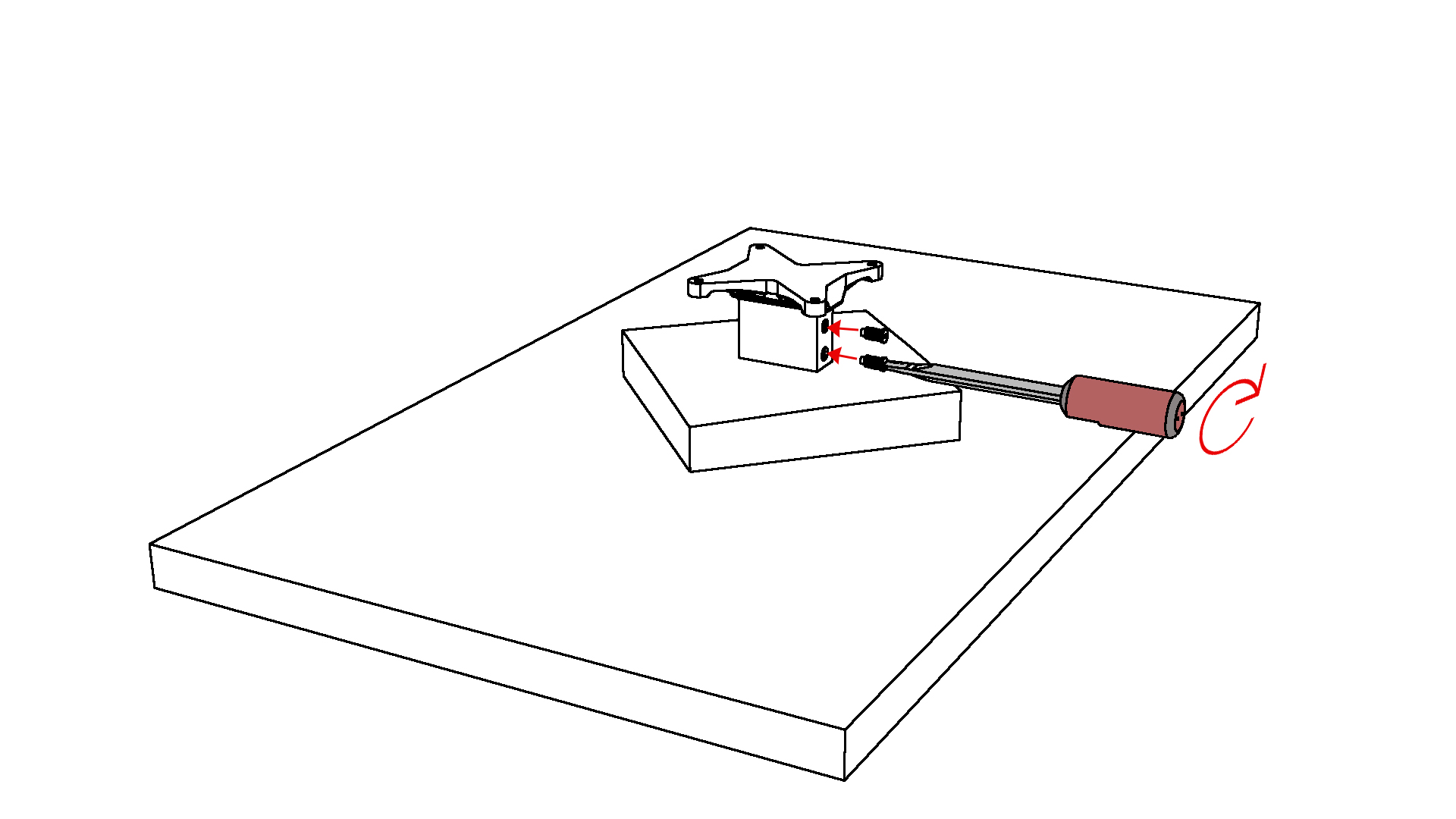 hp2i-o Adaptateur VESA