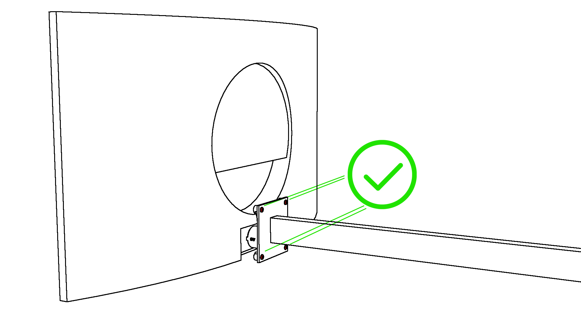smsng-cv27 VESA adapter (V2)
