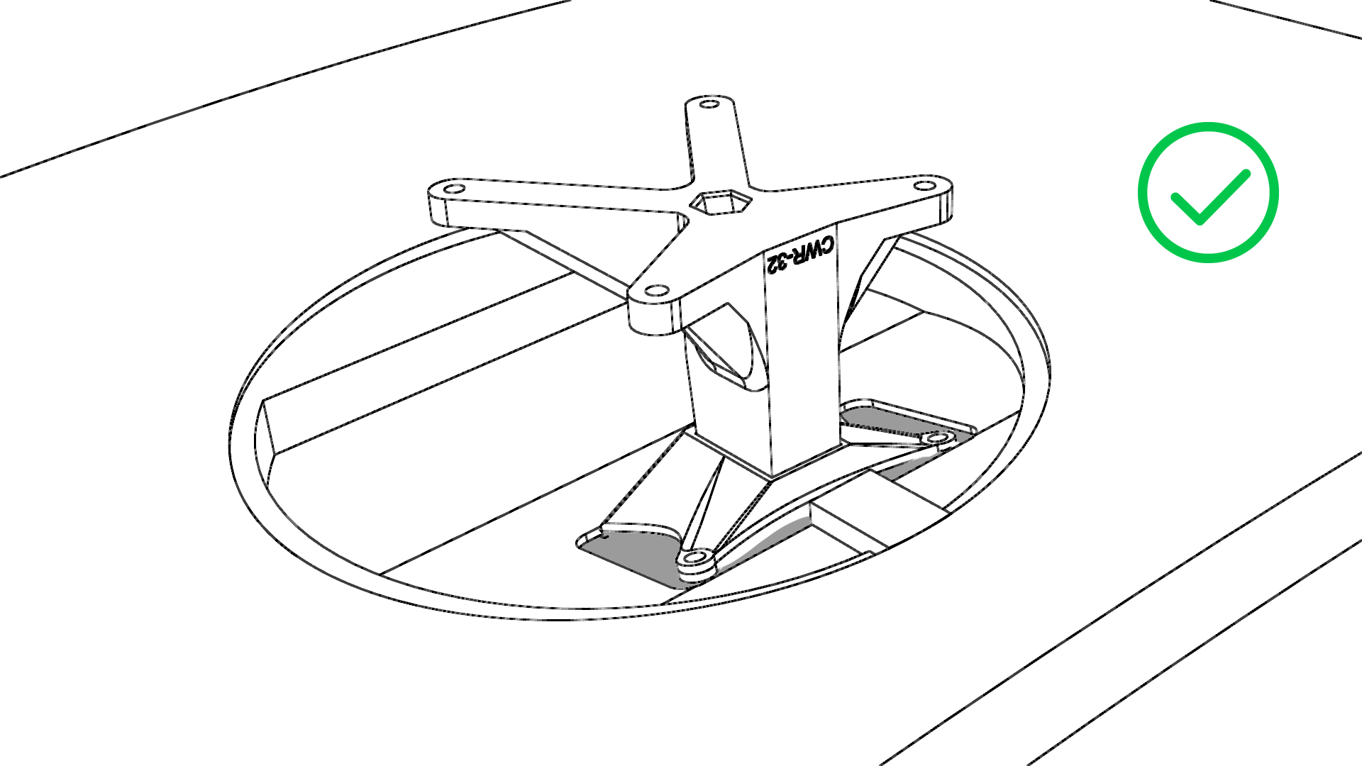 smsng-cwr32 VESA adapter