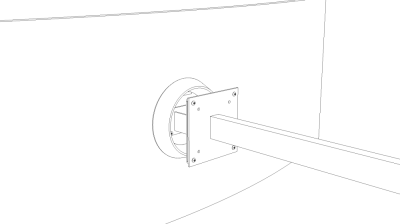 VS100-YG9 VESA adapter